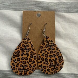Cheetah Print Earrings